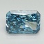 3.24 Ct. Fancy Vivid Blue Radiant Lab Grown Diamond