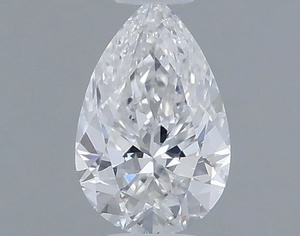 Pear diamond — real photo