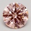 3.01 Ct. Fancy Intense Pink Round Lab Grown Diamond