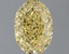 1.37 Ct. Fancy Intense Yellow Oval Lab Grown Diamond