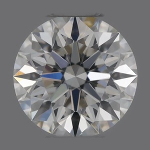 Round diamond — real photo