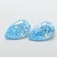 8.11 Ct. Fancy Vivid  Blue Pear Lab Grown Diamond