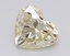 1.02 Ct. Fancy Light Yellow Heart Lab Grown Diamond