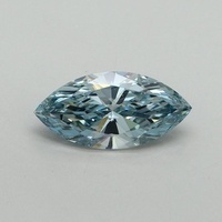 1.00 Ct. Fancy Vivid Blue Marquise Lab Grown Diamond