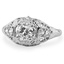 Art Nouveau Diamond Vintage Ring