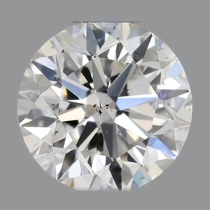 Round diamond — real photo