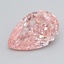 32.31 Ct. Fancy Pink Pear Lab Grown Diamond