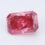 1.05 Ct. Fancy Deep Pink Radiant Lab Grown Diamond