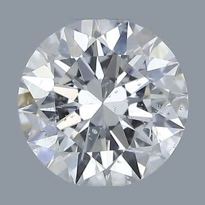 Round diamond — real photo