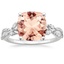 18K White Gold Luxe Willow Diamond Ring (1/4 ct. tw.), smalltop view