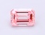 1.33 Ct. Fancy Vivid Pink Emerald Lab Grown Diamond