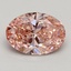 2.50 Ct. Fancy Intense Pink Oval Lab Grown Diamond
