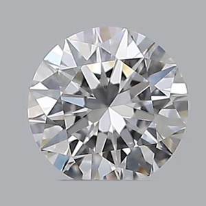 Round diamond — real photo