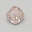 0.74 Ct. Fancy Pink Cushion Lab Grown Diamond