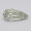 0.70 Ct. Fancy Grayish Greenish Yellow Pear Diamond