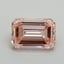 2.52 Ct. Fancy Vivid Pink Emerald Lab Grown Diamond