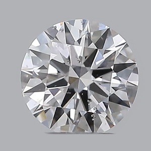 Round diamond — real photo