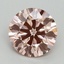 1.60 Ct. Fancy Intense Pink Round Lab Grown Diamond