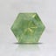 6.3mm Unheated Green Hexagon Montana Sapphire