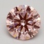 2.50 Ct. Fancy Intense Pink Round Lab Grown Diamond