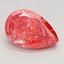 1.59 Ct. Fancy Vivid Pink Pear Lab Grown Diamond
