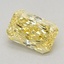 1.20 Ct. Fancy Vivid Yellow Radiant Lab Grown Diamond