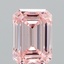 2.01 Ct. Fancy Intense Pink Emerald Lab Grown Diamond
