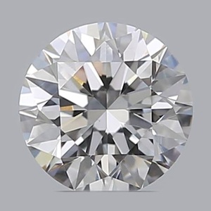 Round diamond — real photo