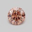 0.53 Ct. Fancy Light  Brown Round Lab Grown Diamond