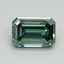 2.08 Ct. Fancy Vivid Green Emerald Lab Grown Diamond