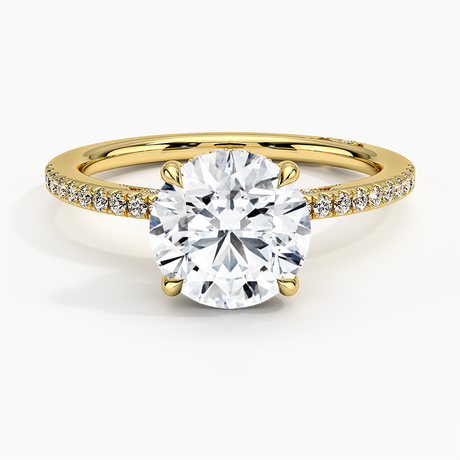 18K Yellow Gold Simply Tacori Luxe Drape Diamond Ring