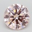 3.03 Ct. Fancy Pink Round Lab Grown Diamond