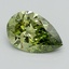 3.00 Ct. Fancy Vivid  Green Pear Lab Grown Diamond