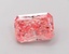 1.01 Ct. Fancy Vivid  Pink Radiant Lab Grown Diamond