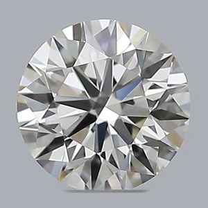 Round diamond — real photo