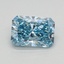 0.80 Ct. Fancy Intense Blue Radiant Lab Grown Diamond