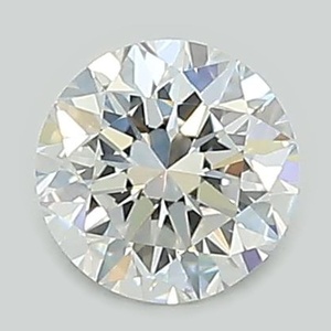 Round diamond — real photo
