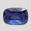 7.1x5.0mm Unheated Blue  Cushion   Sapphire