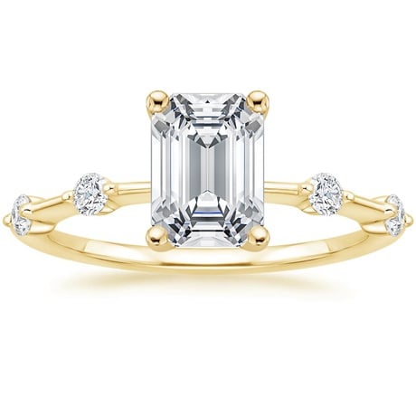 18K Yellow Gold Aimee Diamond Bridal Set
