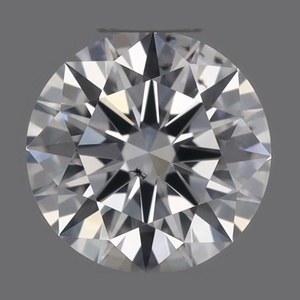 Round diamond — real photo