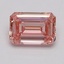 2.00 Ct. Fancy Intense Pink Emerald Lab Grown Diamond
