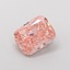 1.24 Ct. Fancy Intense Pink Cushion Lab Grown Diamond