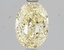 2.07 Ct. Fancy Yellow Oval Lab Grown Diamond