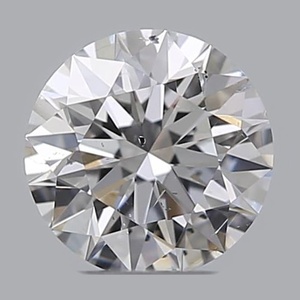 Round diamond — real photo