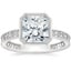 Platinum Sinclair Art Deco Diamond Ring (1/6 ct. tw.), smalltop view