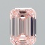 2.03 Ct. Fancy Intense Pink Emerald Lab Grown Diamond