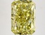 4.05 Ct. Fancy Vivid Yellow Radiant Lab Grown Diamond