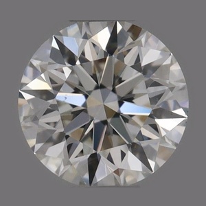 Round diamond — real photo