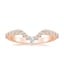 14K Rose Gold Luxe Lunette Diamond Ring (1/3 ct. tw.), smalltop view