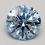 2.00 Ct. Fancy Blue Round Lab Grown Diamond